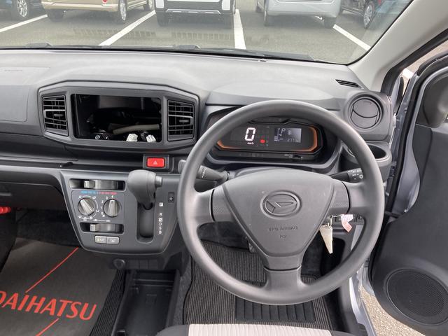 ミライースＬ　ＳＡIII１３インチフルホイールキャップ　マルチリフレクターハロゲンヘッドランプ　可倒式ドアミラー　自発光式デジタルメーターアンバーイルミネーションメーター　マニュアルエアコン（ダイヤル式）　キーレスエントリー（静岡県）の中古車