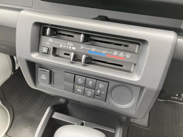 ハイゼットトラックスタンダード　元レンタカー登録２ＷＤ　ＣＶＴ　スーパーＵＶＩＲカットガラス（フロントウィンドウ）　プリントレザーシート表皮　マニュアルエアコン　電動式パワーステアリング（静岡県）の中古車