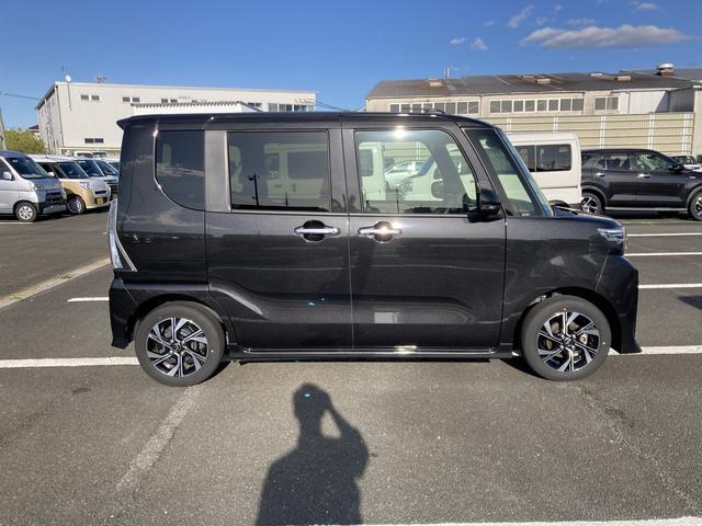 タントカスタムX14インチアルミホイール 大型エアロバンパー フルLEDヘッドランプ オート格納式カラードドアミラー 両側パワースライドドア キーフリーシステム プッシュボタンスタート(静岡県)の中古車