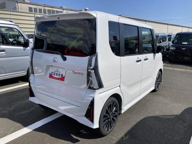 タントカスタムRS15インチアルミホイール キーフリーシステム プッシュボタンスタート オートエアコン(プッシュ式) フルLEDヘッドランプ オート格納式カラードドアミラー 本革巻ステアリングホイール(静岡県)の中古車
