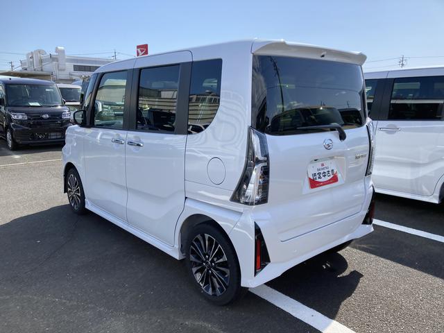 タントカスタムRS15インチアルミホイール キーフリーシステム プッシュボタンスタート オートエアコン(プッシュ式) フルLEDヘッドランプ オート格納式カラードドアミラー 本革巻ステアリングホイール(静岡県)の中古車