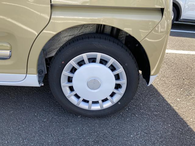 ムーヴキャンバスストライプスG14インチフルホイールキャップ LEDヘッドランプ LEDフォグランプ ホっとカップホルダー 両側パワースライドドア キーフリーシステム プッシュボタンスタート UVカットガラス(静岡県)の中古車