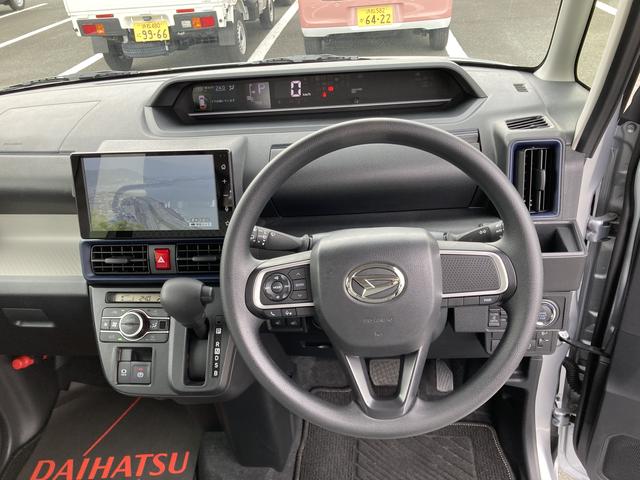 タントＸ１４インチフルホイールキャップ　フルＬＥＤヘッドランプ　オート格納式カラードドアミラー　左側パワースライドドア　ＴＦＴカラーマルチインフォメーションディスプレイ　フルファブリックシート（静岡県）の中古車