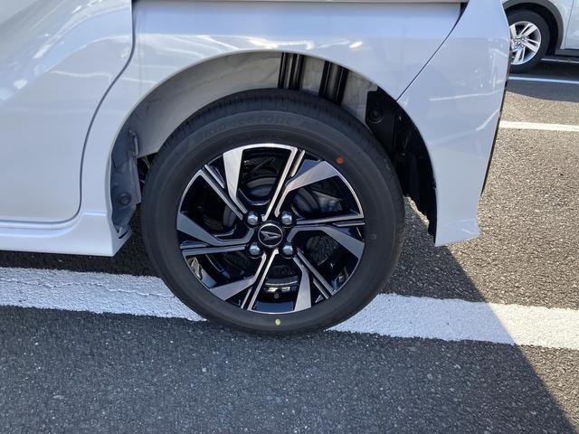 タントカスタムX14インチアルミホイール 大型エアロバンパー フルLEDヘッドランプ オート格納式カラードドアミラー 両側パワースライドドア キーフリーシステム プッシュボタンスタート(静岡県)の中古車
