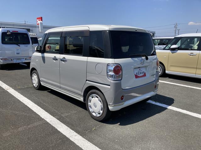 ムーヴキャンバスＸリミテッドメイクアップ　ＳＡII１４インチフルホイールキャップ　キーフリーシステム　両側パワースライドドア　オートエアコン（プッシュ式）　オートライト　置きラクボックス（静岡県）の中古車