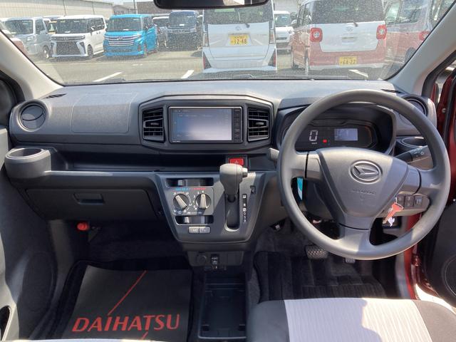 ミライースＬ　ＳＡIII１３インチフルホイールキャップ　マルチリフレクターハロゲンヘッドランプ　可倒式ドアミラー　自発光式デジタルメーターアンバーイルミネーションメーター　マニュアルエアコン（ダイヤル式）　キーレスエントリー（静岡県）の中古車