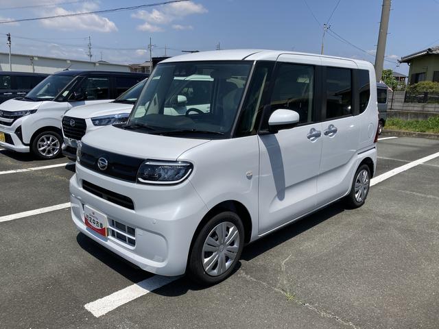 タントX14インチフルホイールキャップ フルLEDヘッドランプ オート格納式カラードドアミラー 左側パワースライドドア TFTカラーマルチインフォメーションディスプレイ フルファブリックシート(静岡県)の中古車