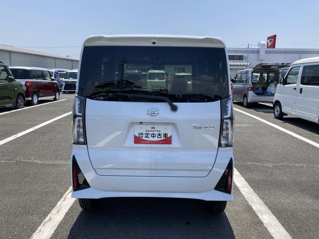 タントカスタムＸ１４インチアルミホイール　大型エアロバンパー　フルＬＥＤヘッドランプ　オート格納式カラードドアミラー　両側パワースライドドア　キーフリーシステム　プッシュボタンスタート（静岡県）の中古車