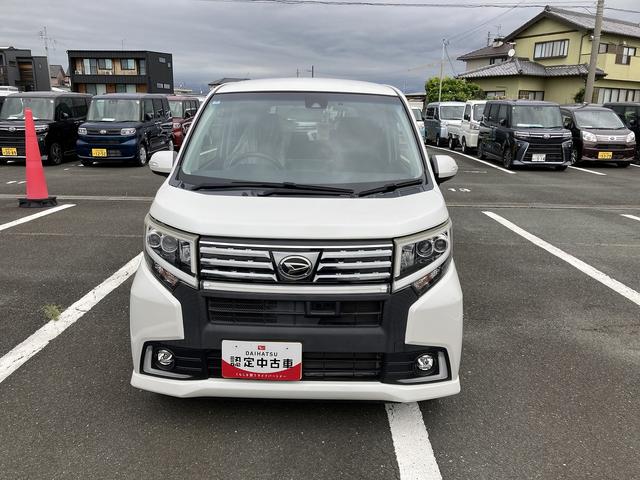 ムーヴカスタム　Ｘ　ハイパーＳＡII１４インチアルミホイール　ウレタンインパネセンターシフト　スーパーＵＶＩＲカットガラス（フロントドア）　ＬＥＤヘッドランプ　自発光式２眼メーター　ＴＦＴカラーマルチインフォメーションディスプレイ（静岡県）の中古車