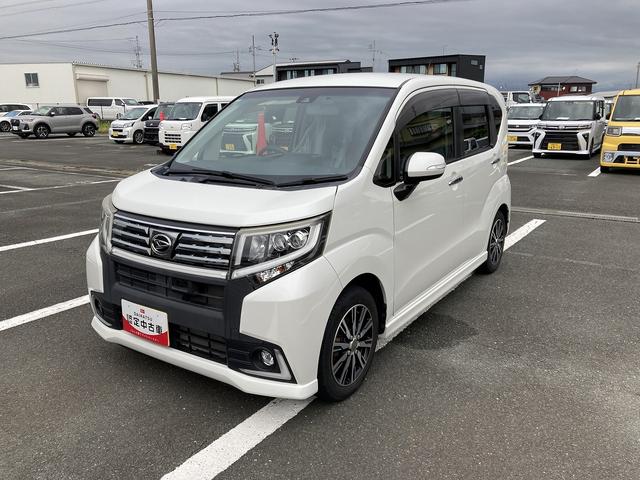 ムーヴカスタム　Ｘ　ハイパーＳＡII１４インチアルミホイール　ウレタンインパネセンターシフト　スーパーＵＶＩＲカットガラス（フロントドア）　ＬＥＤヘッドランプ　自発光式２眼メーター　ＴＦＴカラーマルチインフォメーションディスプレイ（静岡県）の中古車
