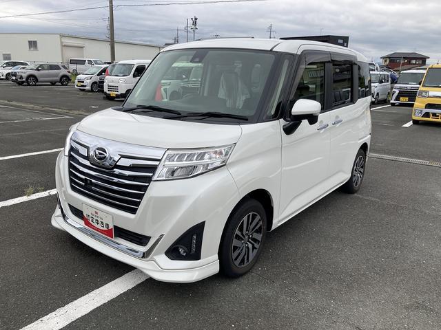 トールカスタムＧ　ＳＡIIＬＥＤヘッドランプ　キーフリーシステム　プッシュボタンスタート　オートエアコン（プッシュ式）　両側パワースライドドア　マルチインフォメーションディスプレイ（静岡県）の中古車