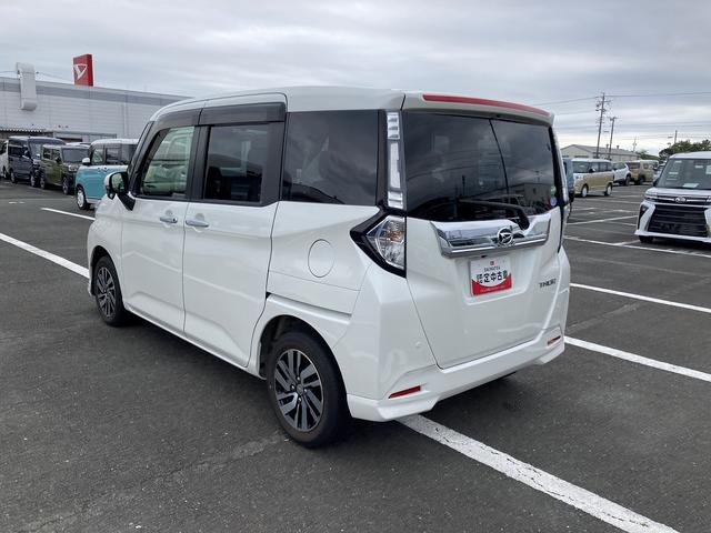 トールカスタムＧ　ＳＡIIＬＥＤヘッドランプ　キーフリーシステム　プッシュボタンスタート　オートエアコン（プッシュ式）　両側パワースライドドア　マルチインフォメーションディスプレイ（静岡県）の中古車