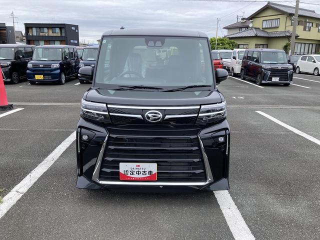 タントカスタムRS15インチアルミホイール キーフリーシステム プッシュボタンスタート オートエアコン(プッシュ式) フルLEDヘッドランプ オート格納式カラードドアミラー 本革巻ステアリングホイール(静岡県)の中古車