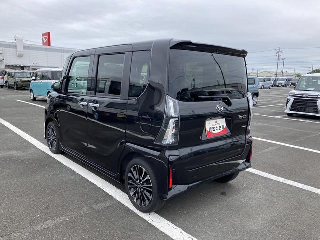 タントカスタムRS15インチアルミホイール キーフリーシステム プッシュボタンスタート オートエアコン(プッシュ式) フルLEDヘッドランプ オート格納式カラードドアミラー 本革巻ステアリングホイール(静岡県)の中古車
