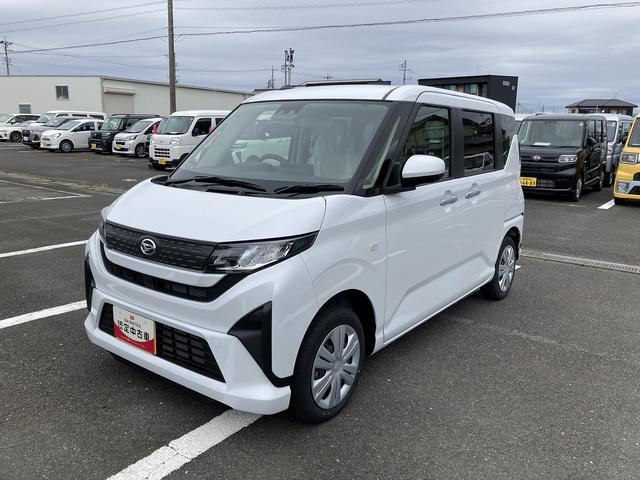 ムーヴXキーフリーシステム プッシュボタンスタート LEDヘッドライト 14インチフルホイールキャップ マルチインフォメーションディスプレイ 左側パワースライドドア(静岡県)の中古車