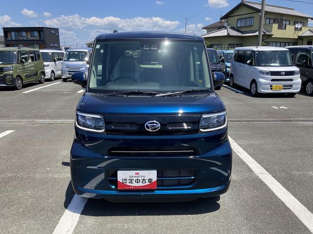 タントＸ１４インチフルホイールキャップ　フルＬＥＤヘッドランプ　オート格納式カラードドアミラー　左側パワースライドドア　ＴＦＴカラーマルチインフォメーションディスプレイ　フルファブリックシート（静岡県）の中古車