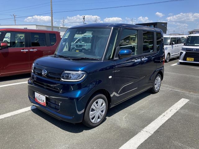 タントＸ１４インチフルホイールキャップ　フルＬＥＤヘッドランプ　オート格納式カラードドアミラー　左側パワースライドドア　ＴＦＴカラーマルチインフォメーションディスプレイ　フルファブリックシート（静岡県）の中古車