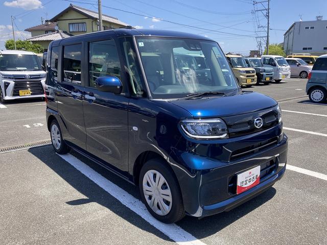 タントＸ１４インチフルホイールキャップ　フルＬＥＤヘッドランプ　オート格納式カラードドアミラー　左側パワースライドドア　ＴＦＴカラーマルチインフォメーションディスプレイ　フルファブリックシート（静岡県）の中古車