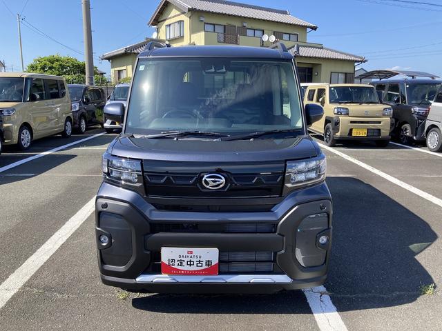タントファンクロス１４インチアルミホイール　フルＬＥＤヘッドランプ　オート格納式カラードドアミラー　両側パワースライドドア　キーフリーシステム　プッシュボタンスタート（静岡県）の中古車