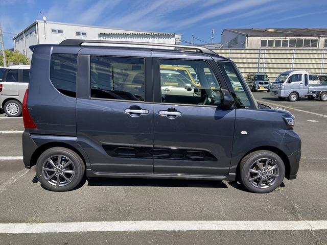 タントファンクロス１４インチアルミホイール　フルＬＥＤヘッドランプ　オート格納式カラードドアミラー　両側パワースライドドア　キーフリーシステム　プッシュボタンスタート（静岡県）の中古車