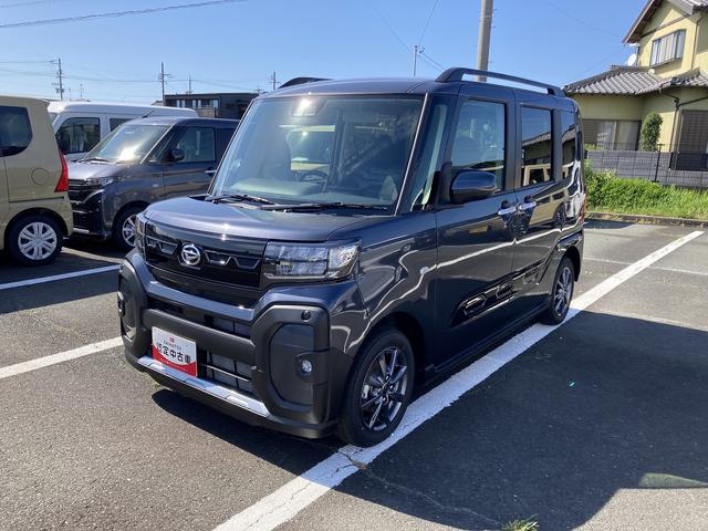 タントファンクロス１４インチアルミホイール　フルＬＥＤヘッドランプ　オート格納式カラードドアミラー　両側パワースライドドア　キーフリーシステム　プッシュボタンスタート（静岡県）の中古車