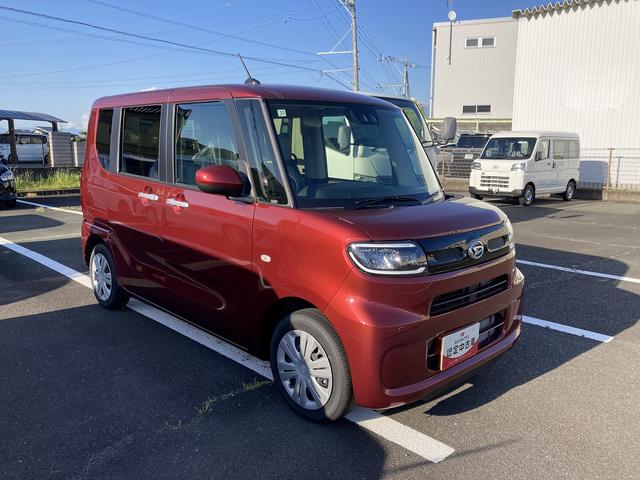 タントXリミテッド14インチフルホイールキャップ フルLEDヘッドランプ オート格納式カラードドアミラー 両側パワースライドドア TFTカラーマルチインフォメーションディスプレイ フルファブリックシート(静岡県)の中古車