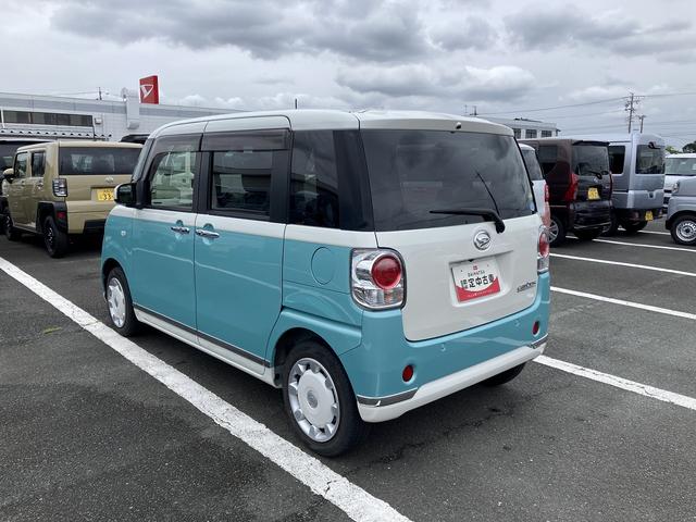 ムーヴキャンバスXメイクアップリミテッド SAIII14インチフルホイールキャップ キーフリーシステム 両側パワースライドドア オートエアコン(プッシュ式) オートライト 置きラクボックス(静岡県)の中古車