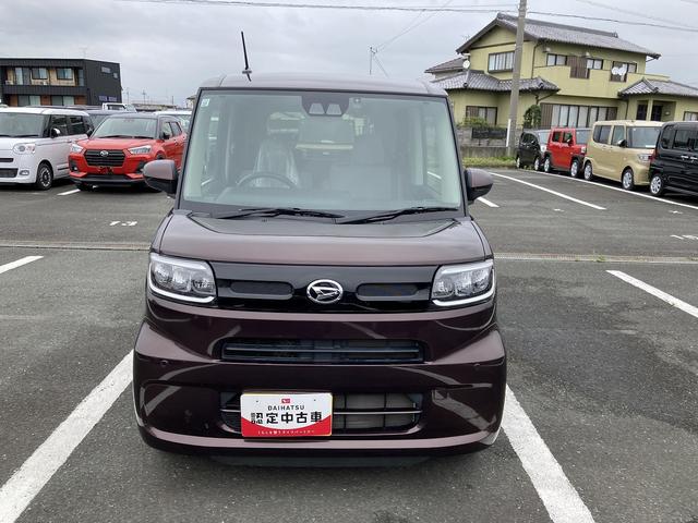 タントX14インチフルホイールキャップ フルLEDヘッドランプ オート格納式カラードドアミラー 左側パワースライドドア TFTカラーマルチインフォメーションディスプレイ フルファブリックシート(静岡県)の中古車