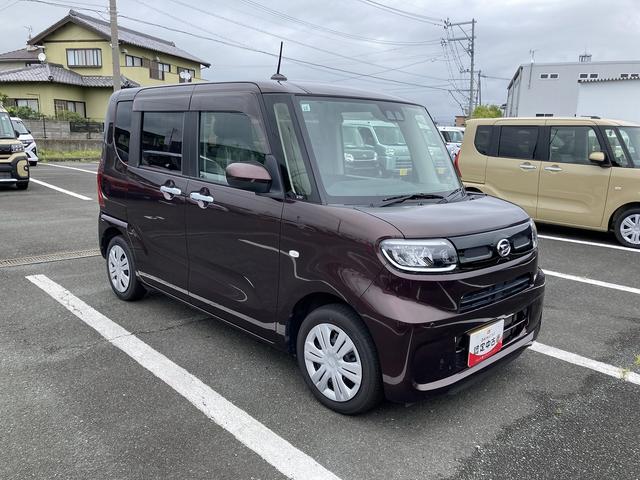 タントX14インチフルホイールキャップ フルLEDヘッドランプ オート格納式カラードドアミラー 左側パワースライドドア TFTカラーマルチインフォメーションディスプレイ フルファブリックシート(静岡県)の中古車