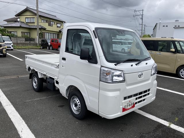 ハイゼットトラックスタンダード2WD CVT スーパーUVIRカットガラス(フロントウィンドウ) プリントレザーシート表皮 マニュアルエアコン 電動式パワーステアリング(静岡県)の中古車