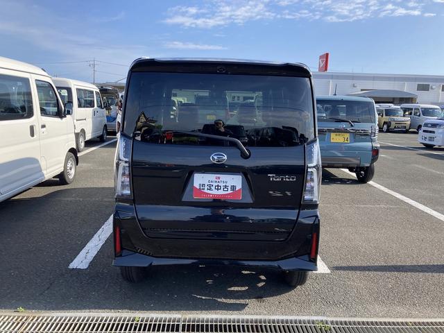 タントカスタムX14インチアルミホイール 大型エアロバンパー フルLEDヘッドランプ オート格納式カラードドアミラー 両側パワースライドドア キーフリーシステム プッシュボタンスタート(静岡県)の中古車
