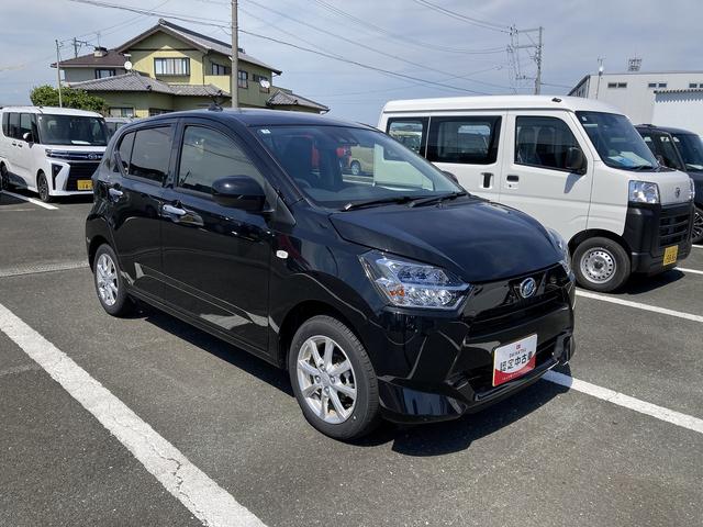 ミライースG SAIII14インチアルミホイール LEDヘッドランプ オート格納式カラードドアミラー 自発光式デジタルメーターブルーイルミネーションメーター オートエアコン(プッシュ式) キーフリーシステム(静岡県)の中古車