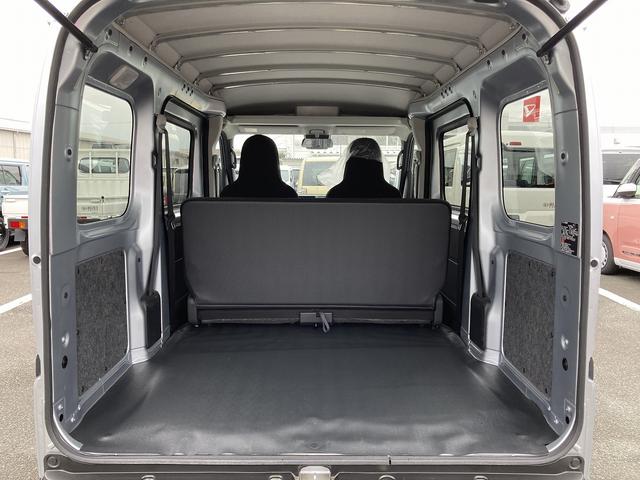 ハイゼットカーゴDXCVT 撥水フルファブリックシート表皮 オーバーヘッドシェルフ アッパートレイ キーレスエントリー ユースフルナット(31ヶ所)(静岡県)の中古車