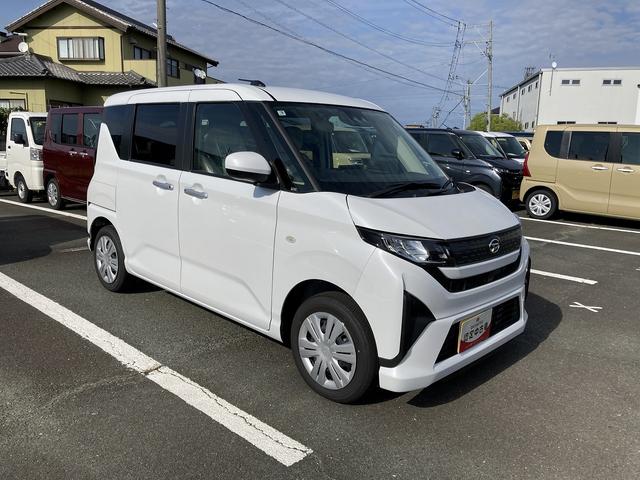 ムーヴXキーフリーシステム プッシュボタンスタート LEDヘッドライト 14インチフルホイールキャップ マルチインフォメーションディスプレイ 左側パワースライドドア(静岡県)の中古車