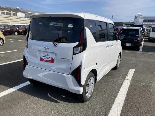 ムーヴXキーフリーシステム プッシュボタンスタート LEDヘッドライト 14インチフルホイールキャップ マルチインフォメーションディスプレイ 左側パワースライドドア(静岡県)の中古車