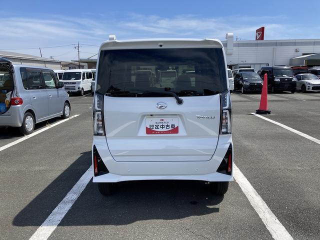 タントカスタムＸリミテッドスマートアシスト　キーフリーシステム　ＬＥＤヘッドライト　両側パワースライドドア　コーナーセンサー　ミラクルオープンドア　シートバックテーブル（静岡県）の中古車