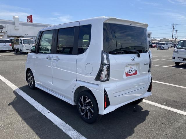 タントカスタムＸリミテッドスマートアシスト　キーフリーシステム　ＬＥＤヘッドライト　両側パワースライドドア　コーナーセンサー　ミラクルオープンドア　シートバックテーブル（静岡県）の中古車