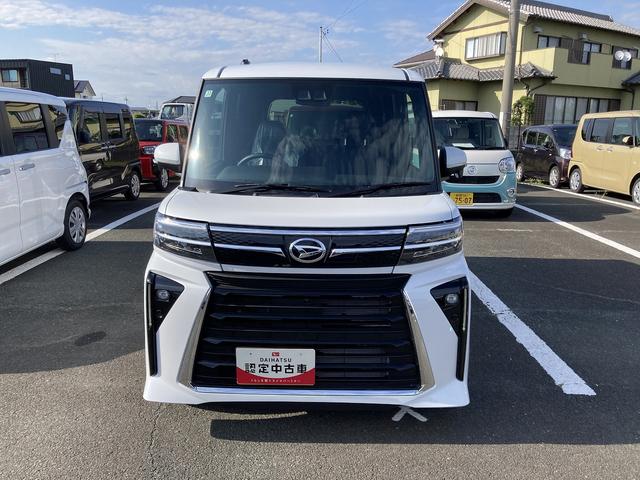 タントカスタムXリミテッドスマートアシスト キーフリーシステム LEDヘッドライト 両側パワースライドドア コーナーセンサー ミラクルオープンドア シートバックテーブル(静岡県)の中古車