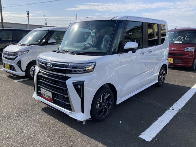 タントカスタムXリミテッドスマートアシスト キーフリーシステム LEDヘッドライト 両側パワースライドドア コーナーセンサー ミラクルオープンドア シートバックテーブル(静岡県)の中古車