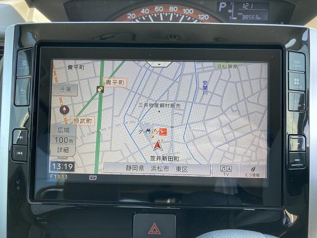 タントＸ　ＳＡIIIキーフリーシステム　パワースライドドア（左側）　オートエアコン（プッシュ式）　オートライト　ハロゲンヘッドランプ　マルチインフォメーションディスプレイ（静岡県）の中古車