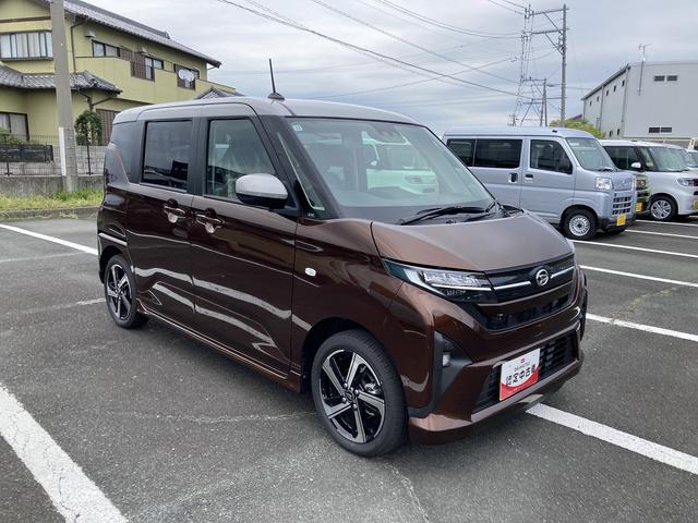 ムーヴＲＳキーフリーシステム　プッシュボタンスタート　ＬＥＤヘッドライト　１５インチアルミホイール　両側パワースライドドア　カラーマルチインフォメーションディスプレイ（静岡県）の中古車