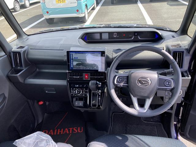 タントカスタムＲＳリミテッド１５インチアルミホイール　キーフリーシステム　プッシュボタンスタート　オートエアコン（プッシュ式）　フルＬＥＤヘッドランプ　オート格納式カラードドアミラー　本革巻ステアリングホイール（静岡県）の中古車