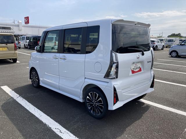 タントカスタムＲＳリミテッド１５インチアルミホイール　キーフリーシステム　プッシュボタンスタート　オートエアコン（プッシュ式）　フルＬＥＤヘッドランプ　オート格納式カラードドアミラー　本革巻ステアリングホイール（静岡県）の中古車