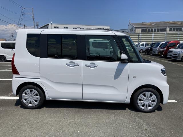タントXリミテッド14インチフルホイールキャップ フルLEDヘッドランプ オート格納式カラードドアミラー 両側パワースライドドア TFTカラーマルチインフォメーションディスプレイ フルファブリックシート(静岡県)の中古車
