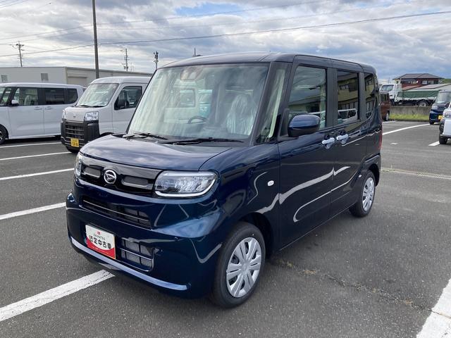 タントXリミテッド14インチフルホイールキャップ フルLEDヘッドランプ オート格納式カラードドアミラー 両側パワースライドドア TFTカラーマルチインフォメーションディスプレイ フルファブリックシート(静岡県)の中古車