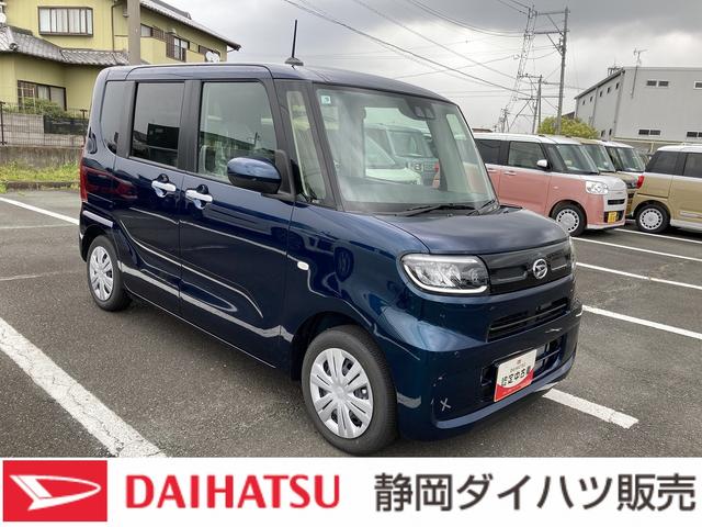 タントX14インチフルホイールキャップ フルLEDヘッドランプ オート格納式カラードドアミラー 左側パワースライドドア TFTカラーマルチインフォメーションディスプレイ フルファブリックシート(静岡県)の中古車