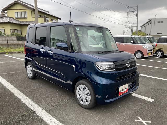タントX14インチフルホイールキャップ フルLEDヘッドランプ オート格納式カラードドアミラー 左側パワースライドドア TFTカラーマルチインフォメーションディスプレイ フルファブリックシート(静岡県)の中古車