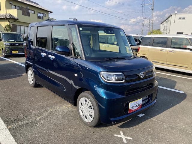 タントX14インチフルホイールキャップ フルLEDヘッドランプ オート格納式カラードドアミラー 左側パワースライドドア TFTカラーマルチインフォメーションディスプレイ フルファブリックシート(静岡県)の中古車