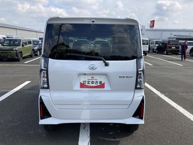 タントカスタムＸリミテッド１４インチアルミホイール　大型エアロバンパー　フルＬＥＤヘッドランプ　オート格納式カラードドアミラー　両側パワースライドドア　キーフリーシステム　プッシュボタンスタート　スマートクルーズ（静岡県）の中古車