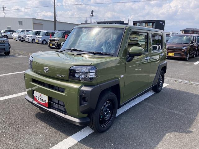 タフトX15インチスチールホイール(ブラック塗装) マニュアルレベリング機能付フルLEDヘッドランプ マルチインフォメーションディスプレイ(静岡県)の中古車